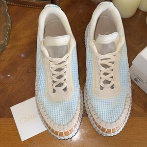 Chloe Horizon Blue Sneakers size 42 12B